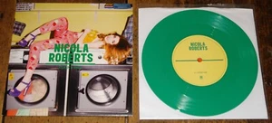 NICOLA ROBERTS ~ LUCKY DAY ~ UNPLAYED MINT UK GREEN VINYL 2-TRACK 7" GIRLS ALOUD - Picture 1 of 7