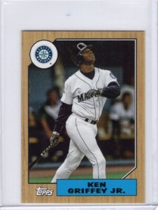 2022 Topps Mini - Ken Griffey Jr. - 1987 Insert - Mariners #78B-16