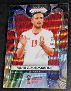 Prizm World Cup 2018 Nikola Maksimovic negro y dorado Prizms refractor paralelo - Imagen 1 de 2