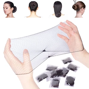 Weken 30 Pcs Hair Net ,22 Inches Hairnets for Women, Elastic Edge Mesh Invisibl