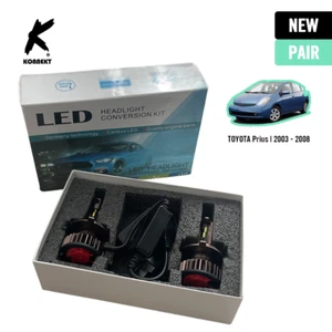 H4 Headlight Conversion Kit LED Bulbs for TOYOTA Prius 2000-09 Pair WHITE 6000k - Picture 1 of 5