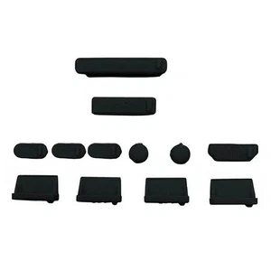 Soft Silicone Anti-dust Plugs Protect Set for MacBook Air13.6 M2 A2681 Pro/M1 - Afbeelding 1 van 15