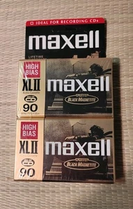 Maxell XLII 90 High Bias Audiokassetten - 139473 (2er-Pack) Neu Versiegelt - Bild 1 von 5