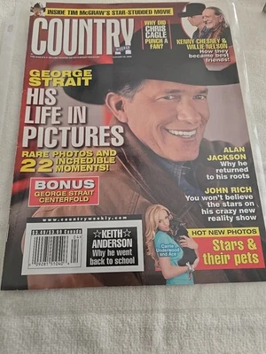  George Strait Country Weekly Magazine  2008 - Image 1 of 4