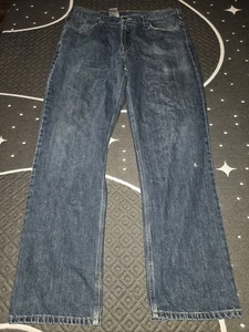 Carhartt Blue Jeans Herren 38x34 Holter 101483 968 Medium Wash Denim Relaxed Fit - Bild 1 von 13