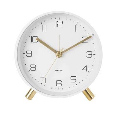 Karlsson Lofty Alarm Clock - White - image 1 of 2