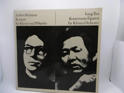 Aribert Reimann Piano Concerto, Isang Yun, Wergo WER-S-4001, LP Limited 1972 - Bild 1 von 4