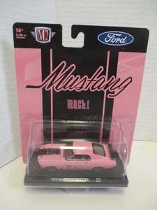 M2 Machines 1:64 Diecast - 1970 Ford Mustang Mach 1 528 (Pink) R118 - MOC/NEW - Picture 1 of 3
