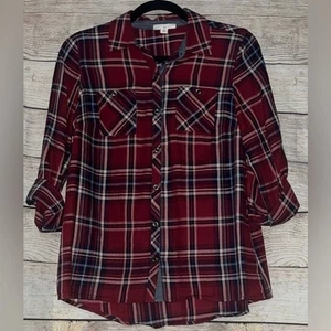 NWOT Awesome Westport Cotton Button Down Top Size Petite Small B21 - Picture 1 of 8