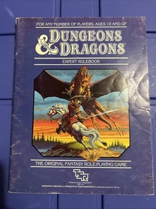 1983 D&D Expert Rulebook Dungeons & Dragons TSR Fantasy Role-Playing Vintage - Picture 1 of 4