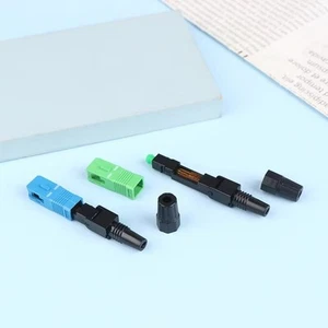 10Pcs/set Durable SC APC Lightweight Fiber Optic Quick Connector - Afbeelding 1 van 10