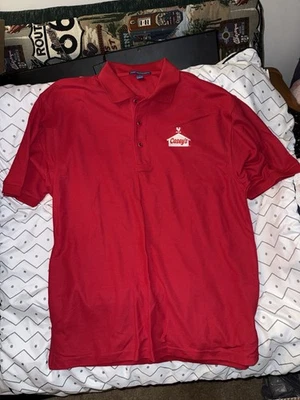 Camisa polo de golf Casey's General Store L poliéster uniforme de trabajo para empleados Foto 1 de 3