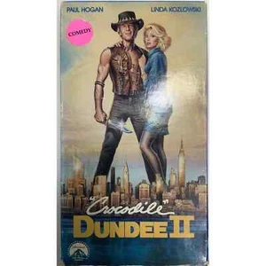 Crocodile Dundee II 1988 VHS Paul Hogan LindaKozlowski MediaGnu - Picture 1 of 12
