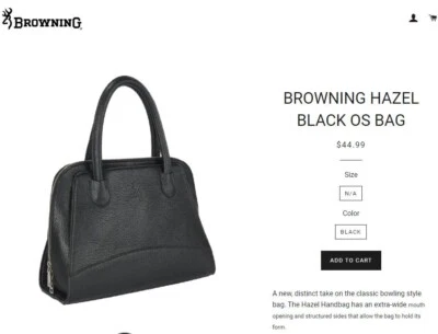 NEW unused Browning Hazel concealed carry handbag - Image 1 of 4