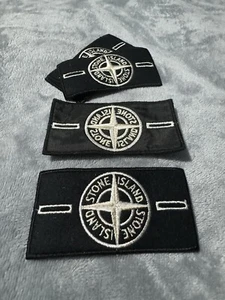 Authentic Stone Island Special Process/Ice Badges, New Condition - Picture 1 of 5