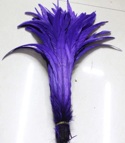 50-100pcs 12 Colours Rooster tail Feathers 14-16inch/35-40cm carnival Diy costum - Image 1 of 1