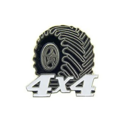 定制翻领针 DIY 4X4 轮胎车轮复古经典假日礼物送给他 — 第 1/4 张图片