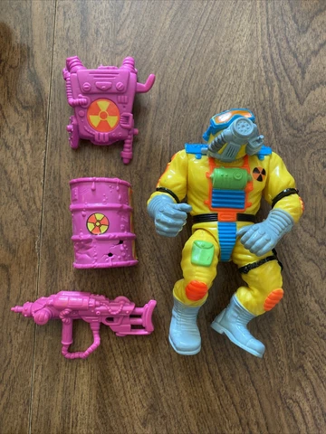 Vintage Toxic Crusaders Radiation Ranger W Accessories 1991 Playmates Toys Cover