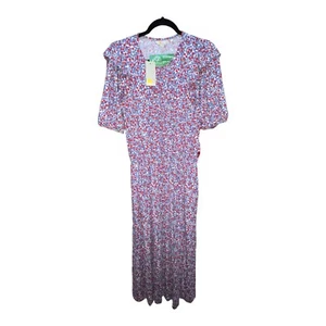 Vestido Boden Mujer Glorioso Estilo Británico Floral Media Manga Multicolor Talla 10 L - Imagen 1 de 10