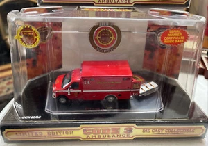 Code 3 - 1/64 ~ Long Beach FORD E-350 - 14 Ambulance (12057) - MIB - Picture 1 of 9