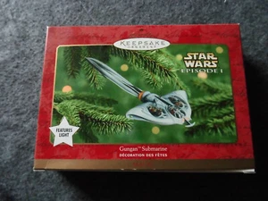 Star Wars Gungan Submarine Weihnachtsbaumanhänger Hallmark 2000 - Bild 1 von 8