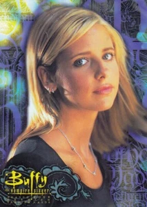 BUFFY THE VAMPIRE SLAYER TEMPORADA CUATRO 4 2000 TARJETAS PROMOCIONALES DE TINTA BL3 CARGADOR CAJA - Imagen 1 de 1
