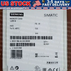 New Siemens 6ES7954-8LC03-0AA0 6ES7 954-8LC03-0AA0 SIMATIC S7 memory card - Picture 1 of 1
