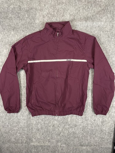 Giacca a vento vintage Palace P Line cotone prugna XL Coach bordeaux Supreme FW18