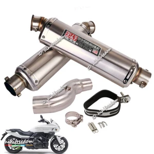 Sistema de silenciador de tubo de escape medio de motocicleta 51 mm para Honda CTX 700 Escape - Imagen 1 de 12