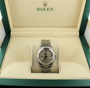 2001 Rolex Datejust 78240 Midsize Silver Dial SS Oyster No Papers 31mm - Picture 1 of 10