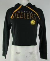 Pittsburgh Steelers NFL Outerstuff Juniors Crop Top Hoodie