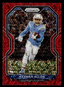 Keenan Allen /50 2020 Panini Prizm No Huddle Red #139