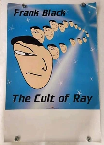 Frank Black Cult of Ray Poster 1996 Promo Original 24 x 36 Retro Pixies VGC - Picture 1 of 6