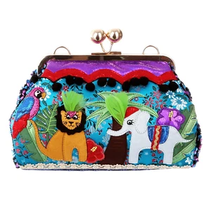 Wild Side Bag Irregular Choice Clutch Schulter Hand Western Cowboy - Bild 1 von 3