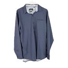 NWT Kenneth Cole Printed The Mobility Woven Shirt Slim Fit Lightweight Large L