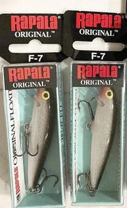 Rapala F-7 Original Flotante 1/8oz Plata - Imagen 1 de 1