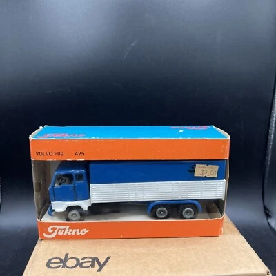 Tekno Toys #425 Volvo F89 Cargo Truck with Original Box MINT - Image 1 of 4