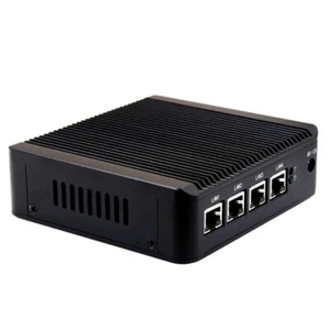 Quad Core J1900 lüfterlose Mini Firewall Appliance PC 4 LAN ROUTER Unterstützung pFsense - Bild 1 von 4
