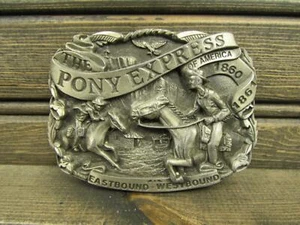 HARLEY-DAVIDSON The Pony Express Eastbound Westbound H.O.G MEDALLION - Picture 1 of 2