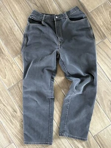 VTG Girls Reg 14 PS Gitano Denim Jeans 1980’s Gray or Faded Black Discontinued - Picture 1 of 7