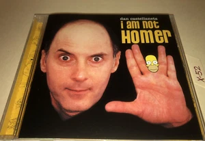 I Am Not Homer Simpson CD Dan Castellaneta voice of homer simpsons comedy album - Picture 1 of 5
