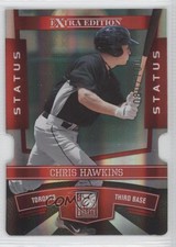 2010 Donruss Elite Extra Edition Status Red Die-Cut /100 Chris Hawkins #32