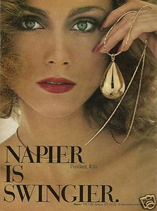 70er Jahre Napier Schmuck Werbung 1978 - Bild 1 von 1