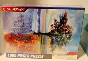 Puzzle in legno Qingdewan / puzzle 1000 pezzi / sigillato in fabbrica / nuovo - Foto 1 di 6