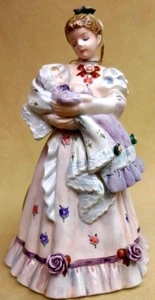 LEFTON MUSICAL, MOTHER HOLDING BABY, ITEM 11239 - Picture 1 of 6