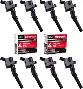Ignition Coil DG508 & Motorcraft Spark Plug SP479 for Ford 4.6L 5.4L V8 DG457 DG - Picture 1 of 9