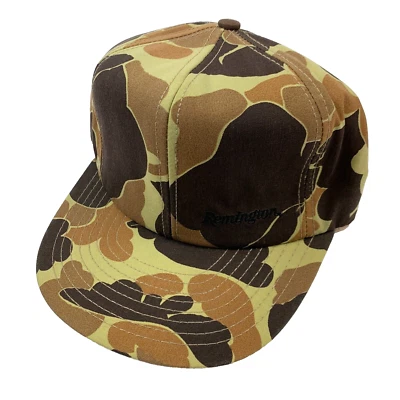 Vintage Remington Camo Snapback Trucker Hat Cap - Image 1 of 4