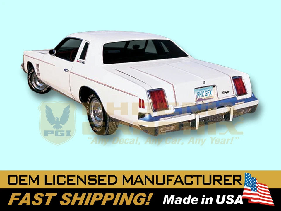 Chrysler 300 1979 kit de calcomanías y rayas Foto 1 de 1