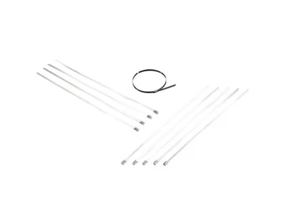 Reemplazos de correa de acero inoxidable Highway Hawk para kit de envoltura de escape - HH-65-050 Foto 1 de 2