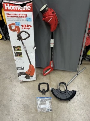 HOMELITE 13" 4 Amp Cortadora de Cuerdas Eléctrica / Bordeadora - UT41113 (Usada) Foto 1 de 4